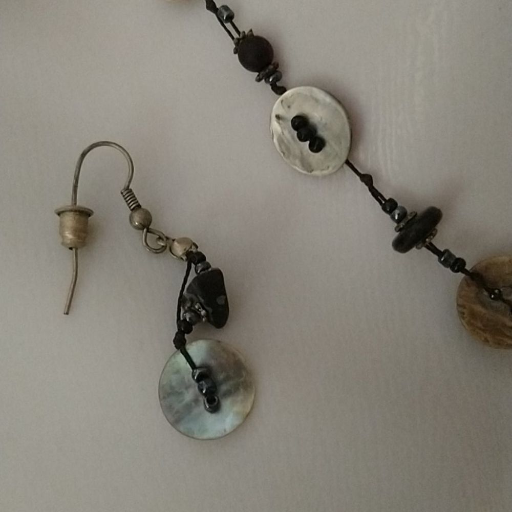 Buttons Galore Necklace Set - Picture 5 of 5